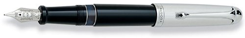 Aurora Nikargenta 88 Large w Chrome Cap Fine Point Fountain Pen - AU-806F