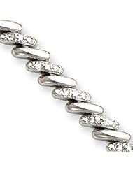 Sterling Silver Diamond San Marco Bracelet