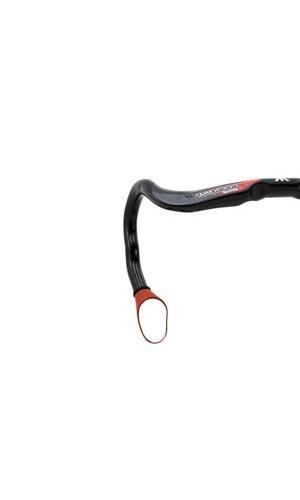 Sprintech Left Drop Bar Mirror, Red