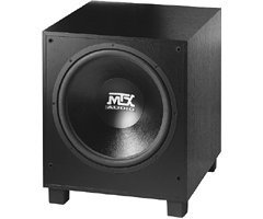 15 250 Watt Powered Subwoofer with Passive Radiator