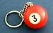 Three Ball Keychain Billiards Billiard Pool 3