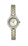 AK Anne Klein Swarovski Crystals Mother-of-pearl Dial Women's watch #10/9393MPTT