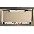 USC Trojans Chrome License Plate Frame - Set of 2