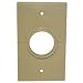 Skywalker Signature Series Split Single Gang Plate with 1.375in hole, ivory
