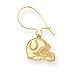14K Indianapolis Colts Helmet Kidney Earrings