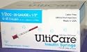 UltiCare&trade; Syringes 1/2cc 29 gauge 1/2" needle