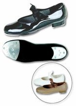Toddler White Value Comfort Tap Shoes