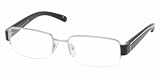 Prada PR52LV 6BA1O1 Eyeglasses Silver Frame Size 5418135