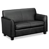 Black Leather Loveseat