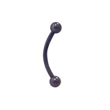Curved Barbell Eyebrow Ring Solid Titanium