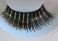 Eulenspiegel Wimpern, Schwarz/Gold (holographisch) Preisvergleich