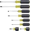 Klein 85078 8 Piece Screwdriver Set with Cushion Grip Assortment