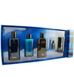 Mens designers Cologne by Zino Davidoff, ( COOL WATER GIFT SET ( EAU DE TOILETTE SPRAY 4.2 oz + AFTERSHAVE BALM 2.5 oz + DEODORANT STICK 2.5 oz/70 GRAM + SHOWER GEL 6.7 oz + MINIATURE 4 ML ) ) + On Sale ) - @Up To 55% Off