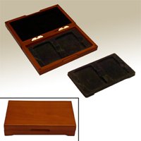 Heirloom Collection Display Boxes Removable inserts hold 2 or 4 slabs