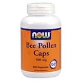 BEE POLLEN 500mg - 250 CAPS., (Now Food)