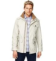 Blue Harbour Pure Cotton Funnel Neck Parka