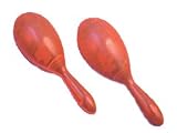 Plastic Maracas (pair) - Assorted Colours
