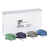 Standard Size Fabric Panel Wall Clips, Assorted Metallic Colors, 20Clips/Pack AVT75338
