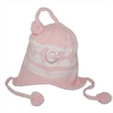 Chicago Cubs Ladies Pink Sherpa Knit Cap
