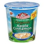 Dr. McDougall's Right Foods Non-Dairy Hot Cereal, Organic Apple Cinnamon, Oatmeal & Wheat, 2.3-Ounce Cups (Pack of 6)