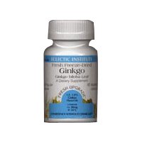 Eclectic Institute - Ginkgo, 500 mg, 90 veggie caps