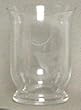 Individually Hand Etched Hummingbird Glass Candle Shade 5.5"H Set of Two