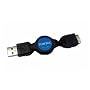 �T���d�q FOMA �E SoftBank3G�p ���掮USB�ڑ��P�[�u�� CS-18U