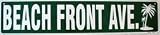 Beach Front Ave Fun Decor Sign - ST20028