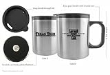 Texas Tech Red Raiders 13 oz. Stainless Steel Coffee Mug ( Set of Two ) - B0002BU09I