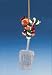 Gingerbread Kisses Girl Holding Spatula Kitchen Utensil Christmas Ornament 5"