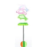 Stainless Steel Multi-Layer Assorted Colored Barbells - Set of 4 - Dolphin Design