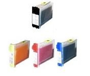 Take4Less 4-pack (1B,1C,1M,1Y) LC02 LC-02 Compatible Ink Cartridges for Brother Printer MFC7150C MFC7160C MFC9100C