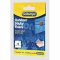Sellotape Outdoor Sticky Fixers Double Sided Foam Pads 20mm x 20mm Pack of 48