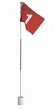 Golf Fahne mit Golfloch und 24 �bungsb�lle - 