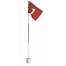 Silverline Golf Flag Set, Golffahne mit Golfloch