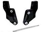 Yoshimura Rear Set Brackets - Black R-K930-K