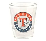 Texas Rangers Shot Glass