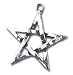 Pentagram Alchemy Gothic Earring