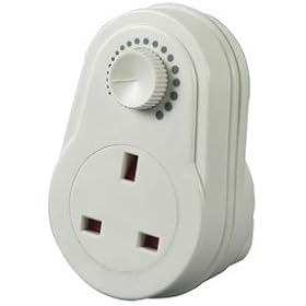 Plug in Dimmer 13A Adjustable Light Control Switch
