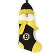 Boston Bruins 22" Baby Mascot Christmas Snowman Stocking - NHL Hockey