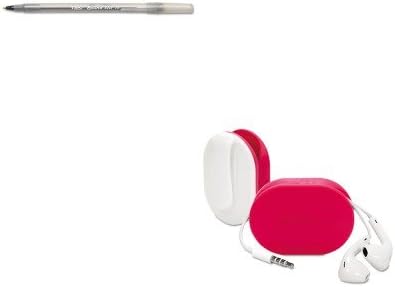 KITBICGSM11BKPRBFXW37MCM - Value Kit - Paris Business Products Dotz Flex Earbud Wrap (PRBFXW37MCM) and BIC Round Stic Ballpoint Stick Pen (BICGSM11BK)