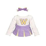 FAO Schwarz Muppet Whatnot Outfit - Cheerleader with Hair Bow