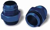 12AN Fitting Replacement Radiused Inlets -12AN 2 Per Pack Use w/PN[22640/22641/22642/23766] Blue Anodized Aluminum