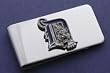 Detroit Tigers Pewter Money Clip