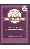 The Clear and Simple Thesaurus Dictionary