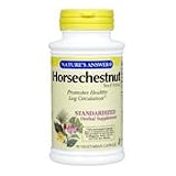 Horsechestnut Seed Standardized - Promotes Healthy Leg Circulation, 90 vegicaps., (Nature s Answer)