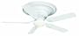 Casablanca C2M72M Silhouette II Ceiling Fan, Architectural White