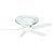 Casablanca C2M72M Silhouette II Ceiling Fan, Architectural White