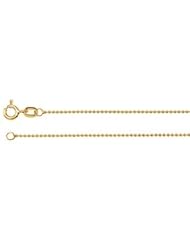 1.0 mm Solid, Bead Chain 14K White 7 Inch Ch136