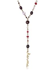 Lucky Brand "Amy" Rosary Necklace, 30"